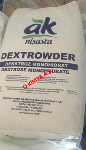 DEKSTROZ MONOHİDRAT AMBALAJ