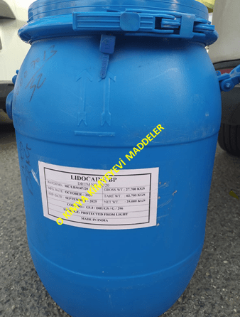 LIDOCAINE AMBALAJ FOTO