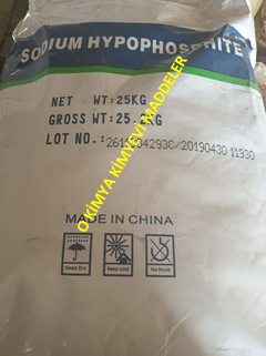 SODYUM HİPOFOSFİT AMBALAJ