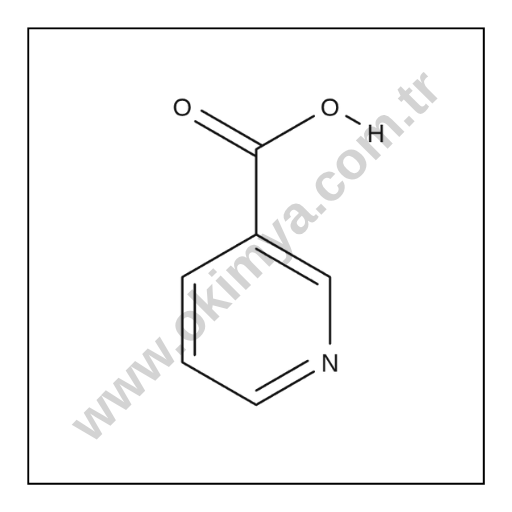 VİTAMİN B3 (NIACINAMID) molekül formülü - okimya